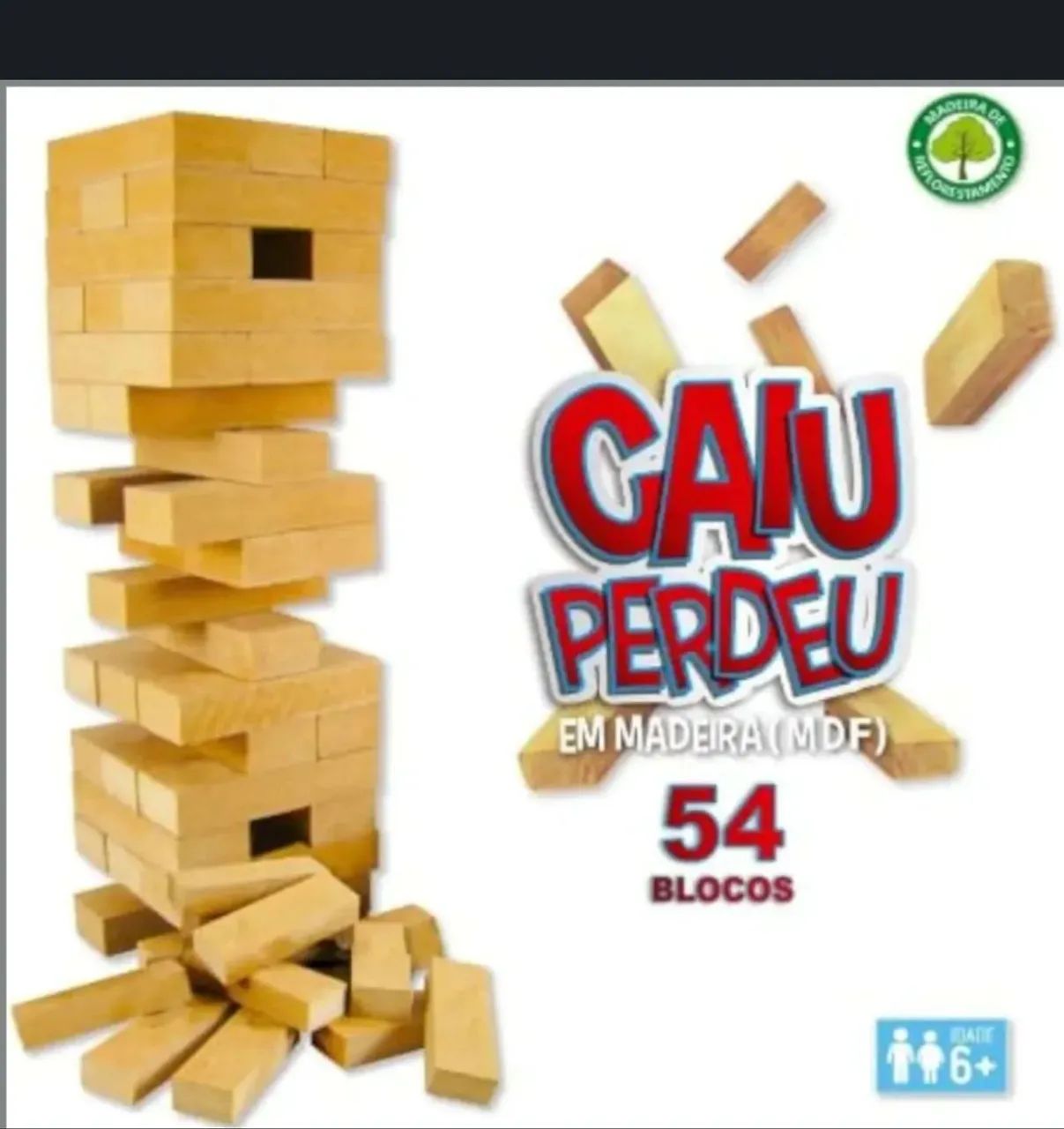 Caiu perdeu/Jenga  - Foto 2
