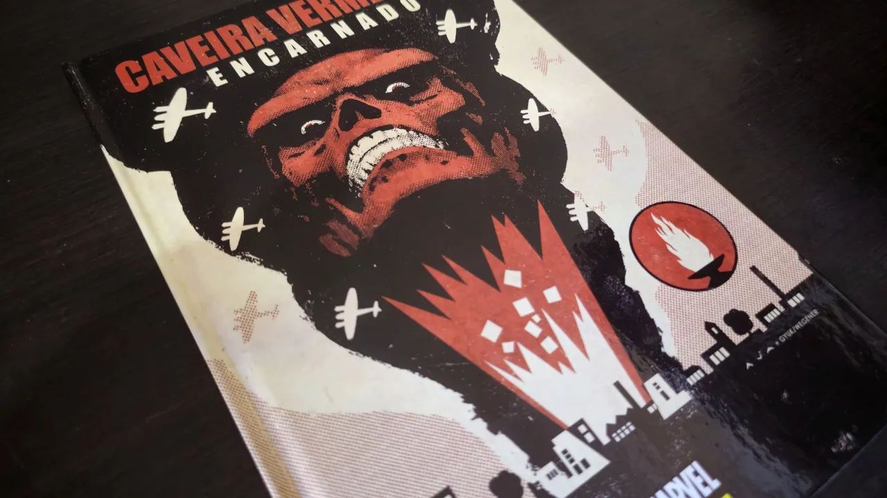 Caveira Vermelha - Encarnado - Marvel - HQ Panini - Foto 2