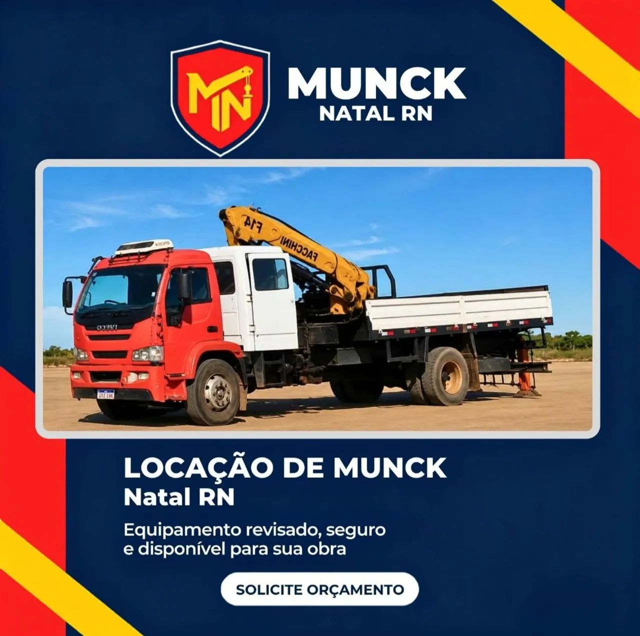 Aluguel de munck guindaste 