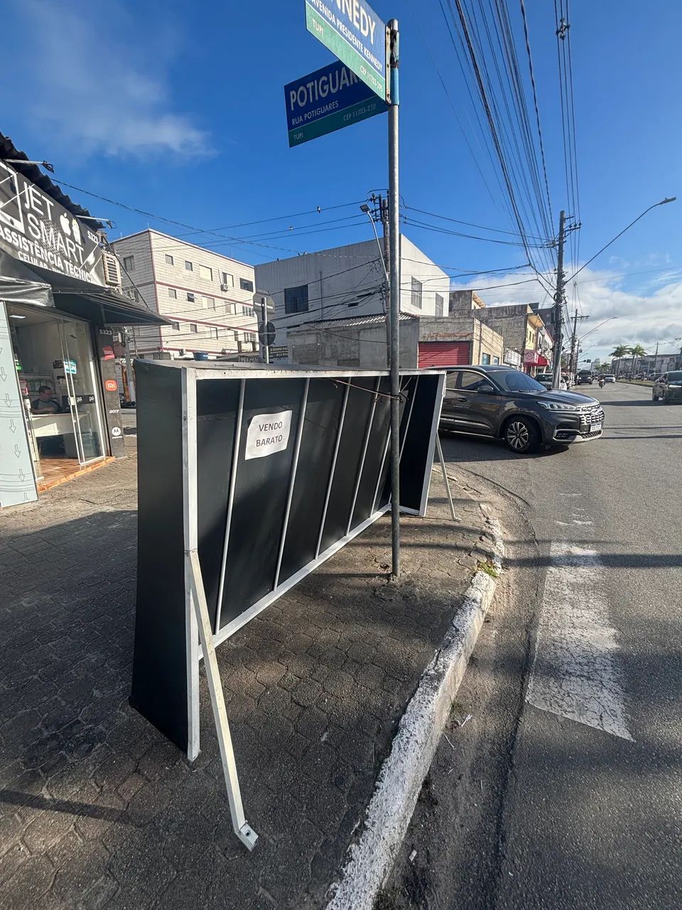 Toldo em alumínio 