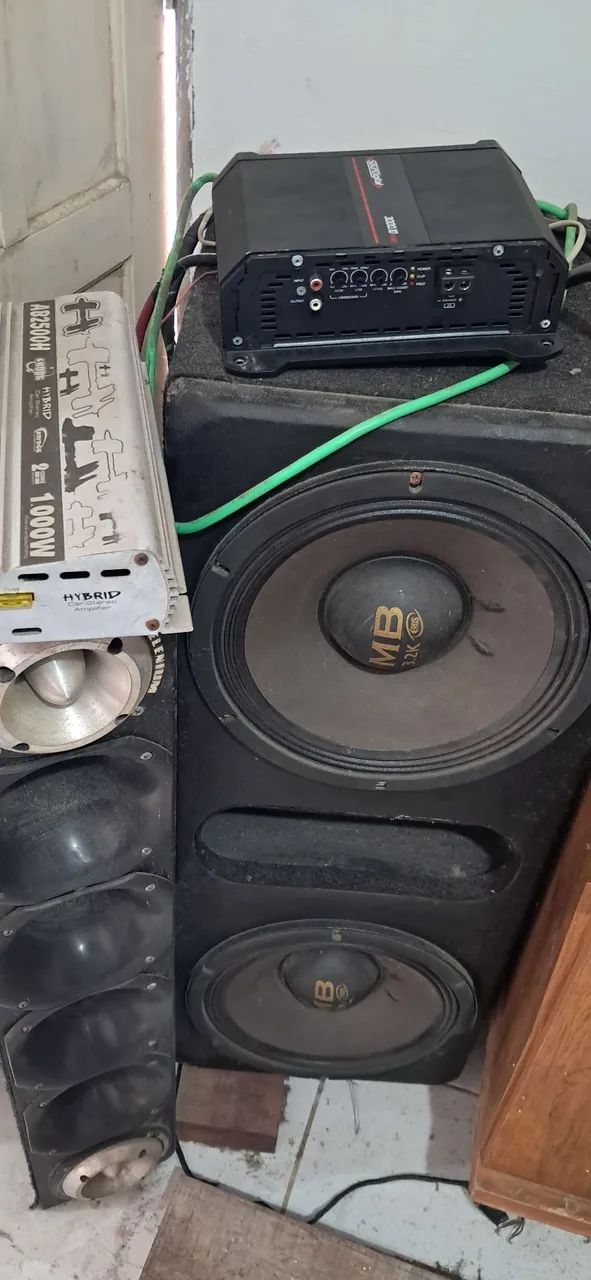 VENDO CAIXA DE SOM PARA CARRO  - Foto 5