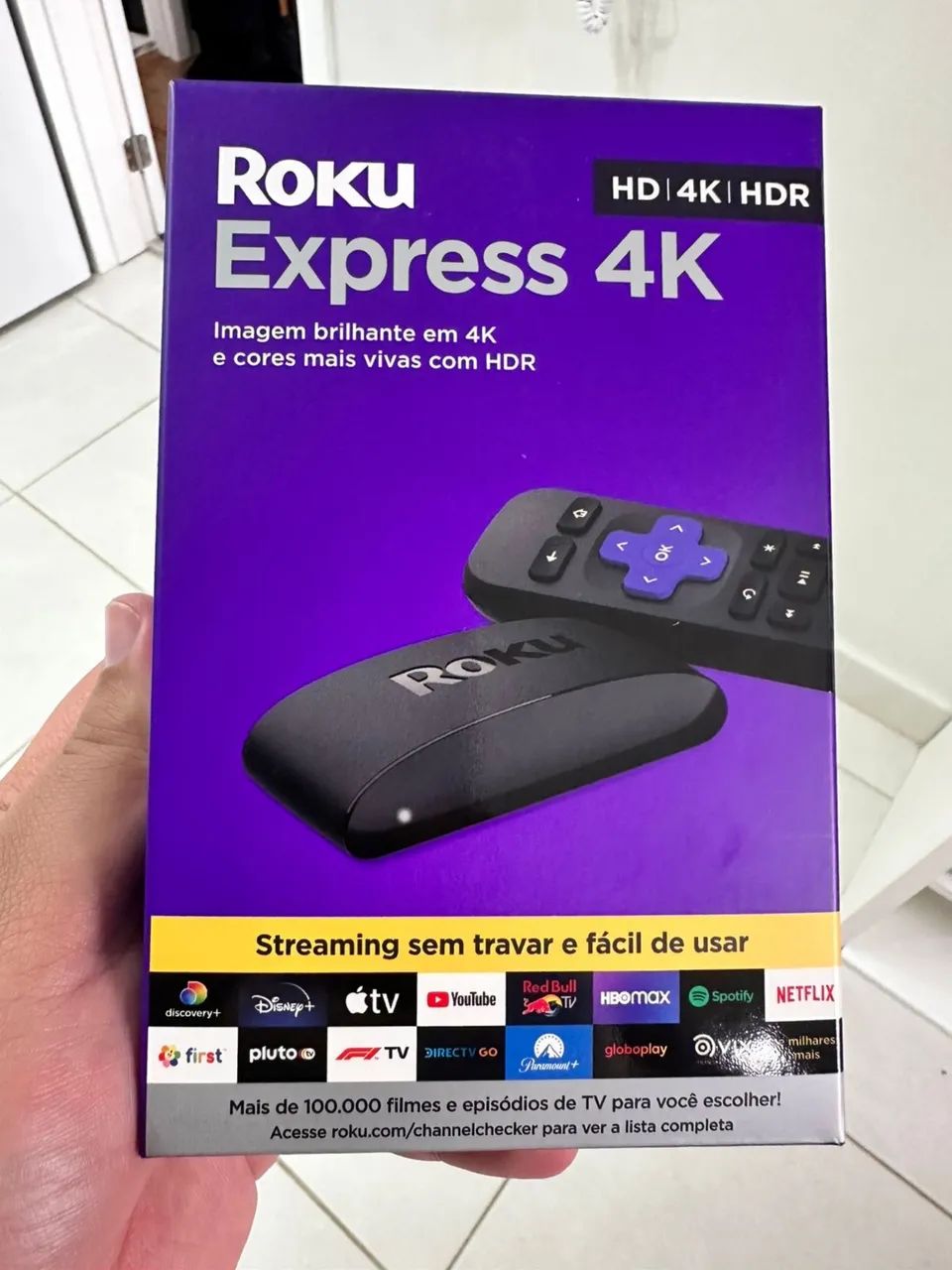 Roku Express 4K | Streaming em Ultra HD