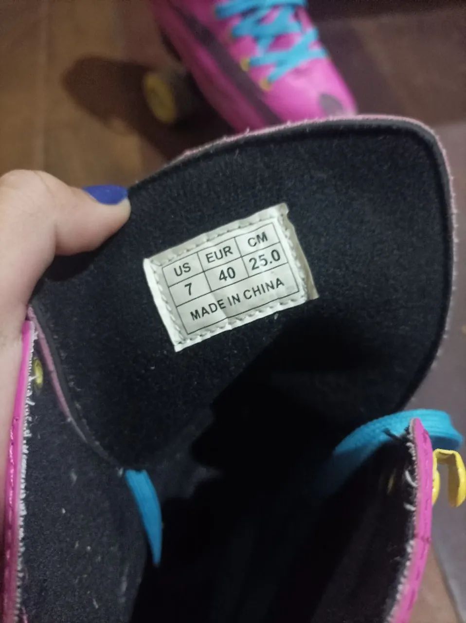 Patins tamamho 38/40 de soy luna - Foto 5