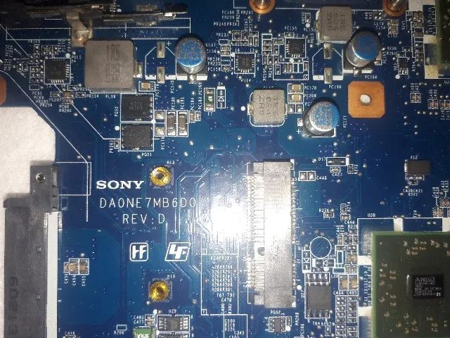 Placa-Mãe Sony Vaio PCG-61611X - Retirada de Note - Sem Teste / No Estado - Foto 2