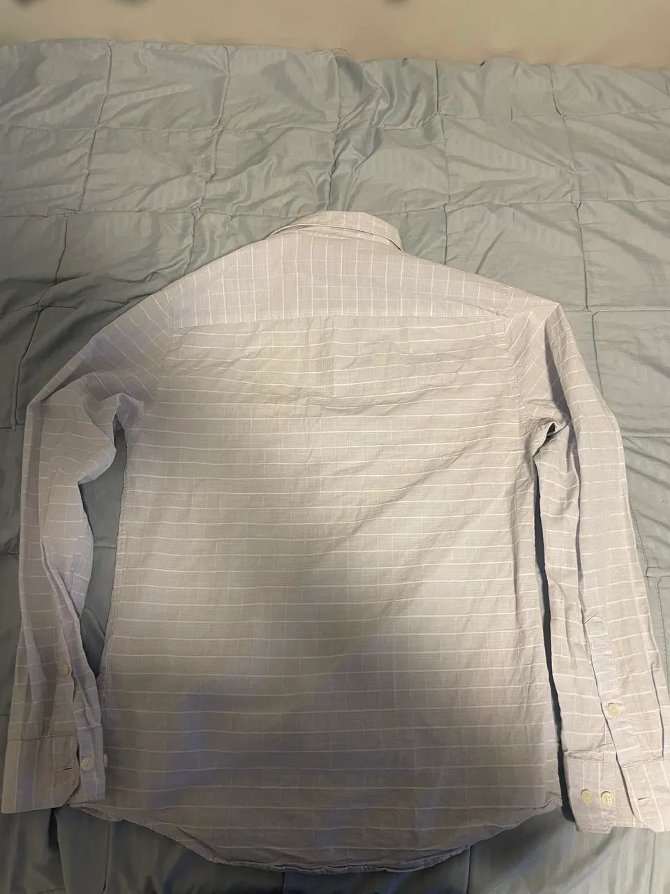 Camisa social azul