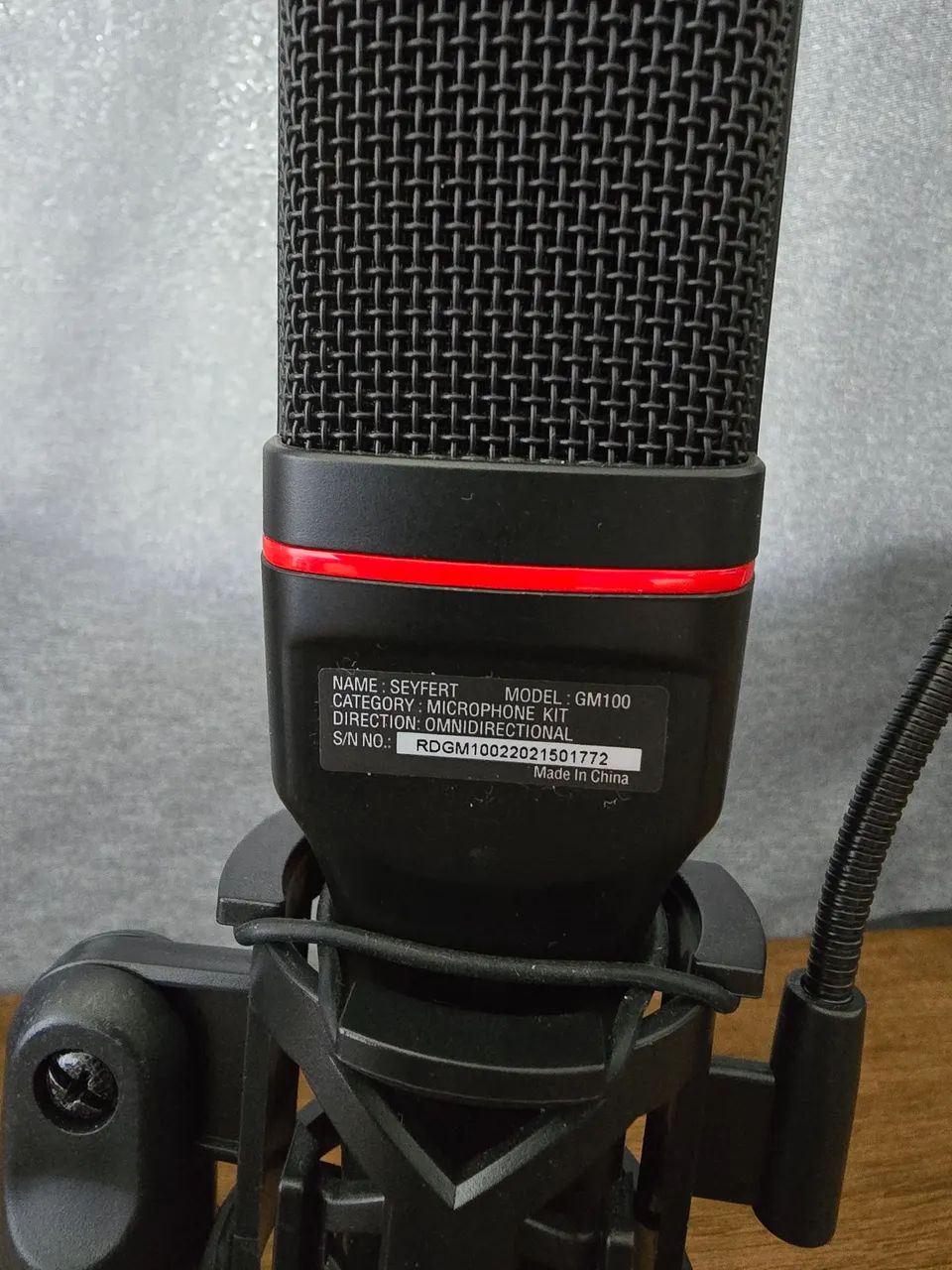 Microfone Redragon Seyfert GM100 - Foto 2