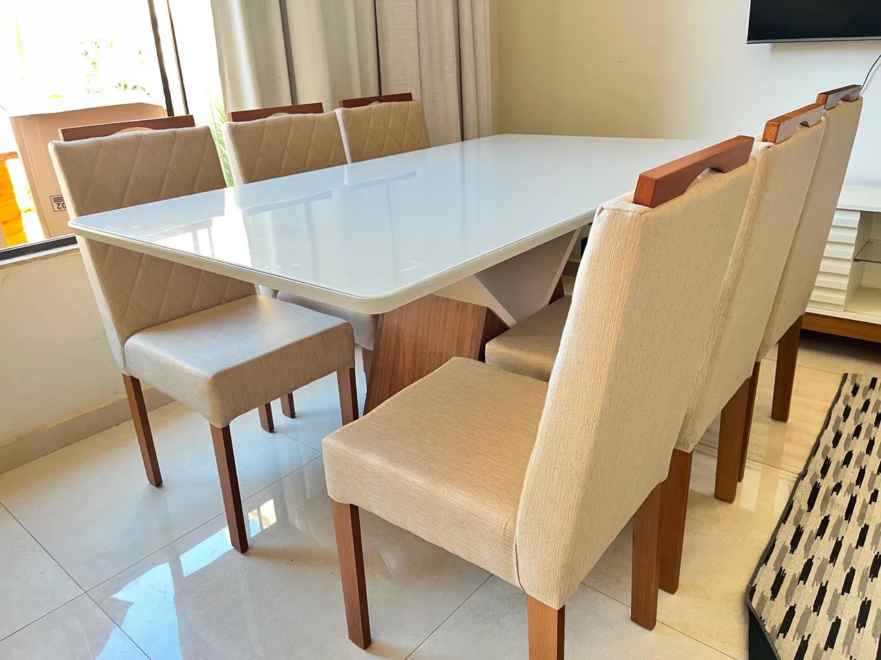 Mesa de jantar completa 