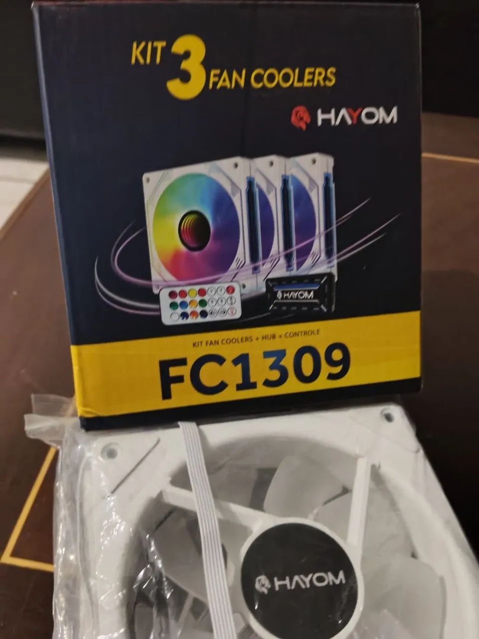 Kit 5 Fans Hayom Brancas - Foto 3