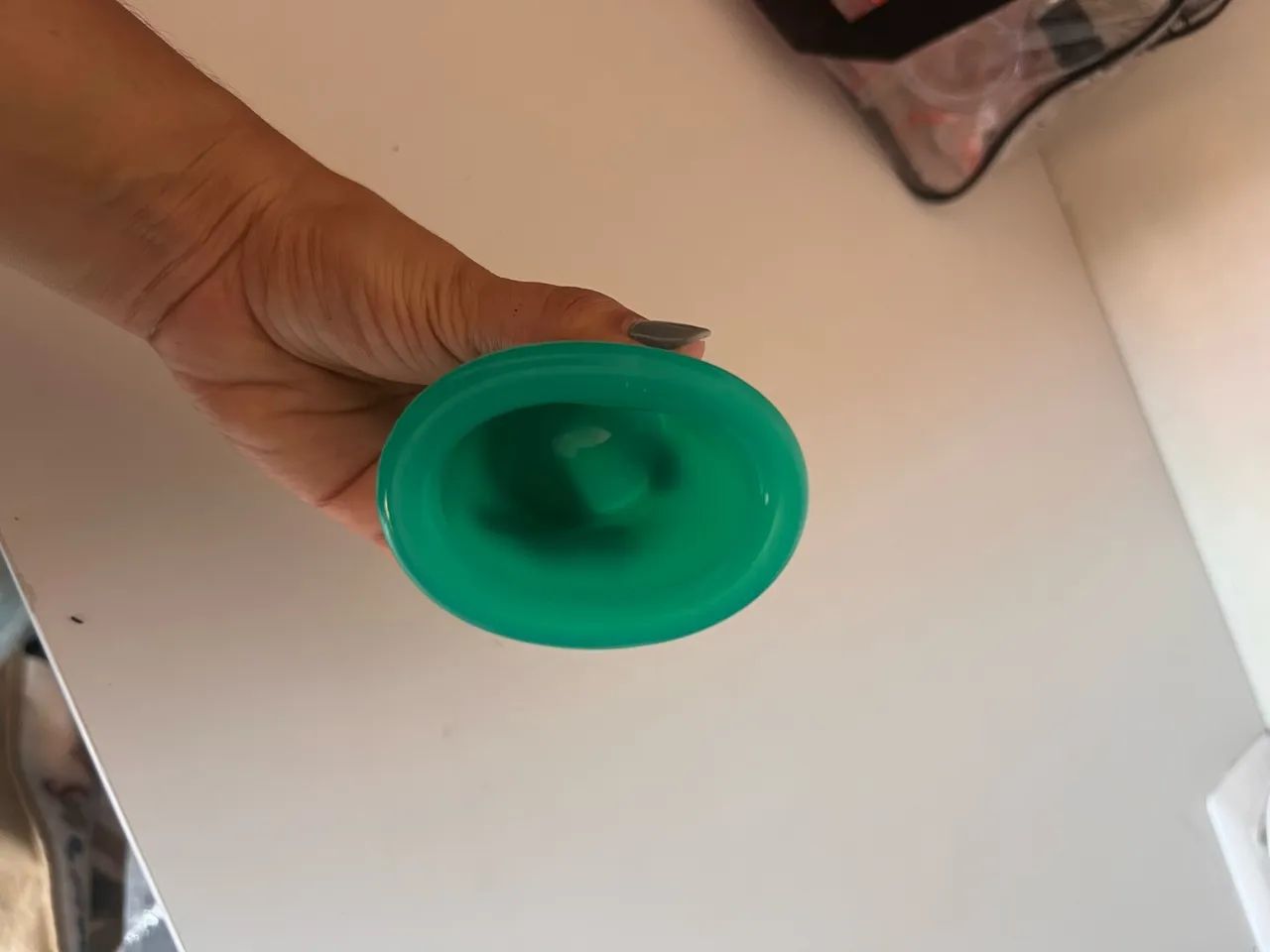 Kit ventosas com copo de silicone 4 unidades cor: verde - Foto 2