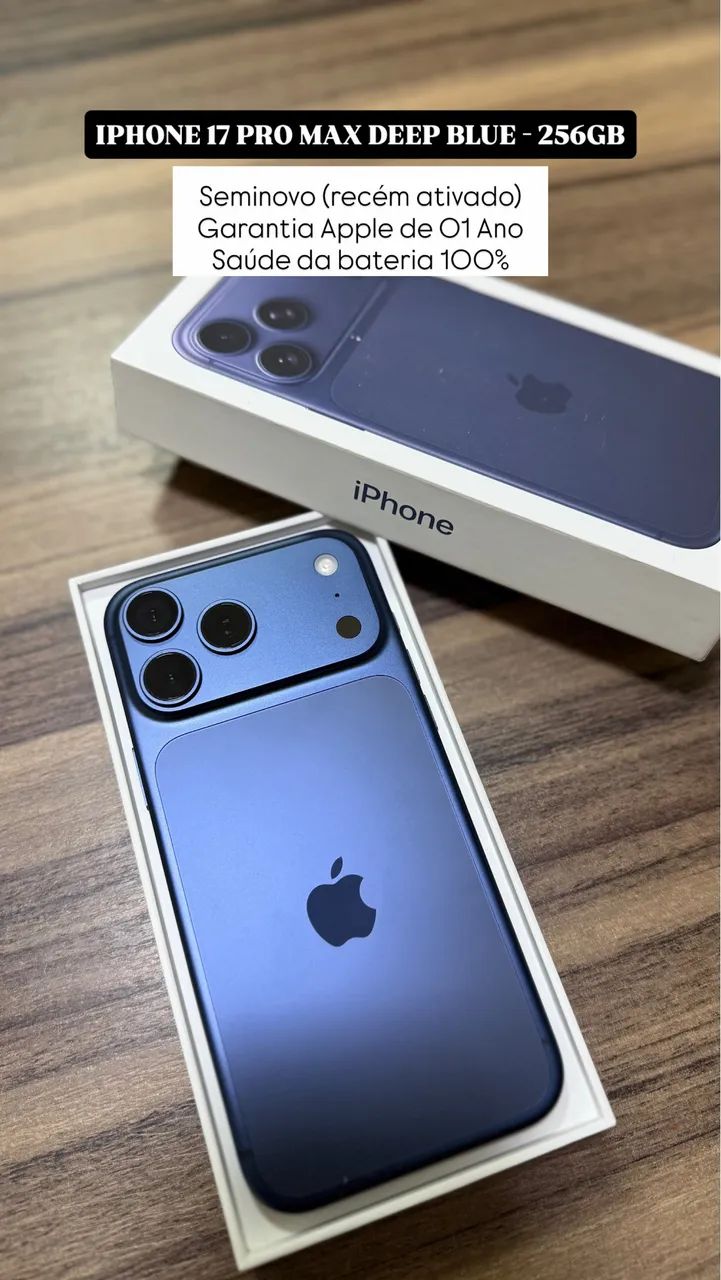 スマートフォン本体 Apple iPhone 17 256GB Deep Blue Comprar iPhone 17 de 256 GB – Azul-névoa - Apple (BR)
