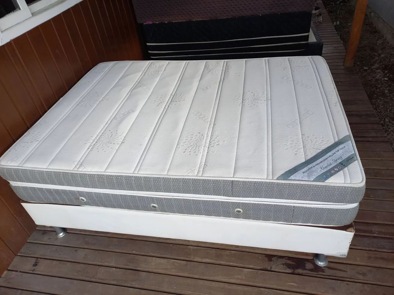 Vendo cama Box de casal  - Foto 4