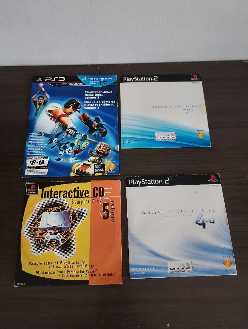Jogos demo PS1 PS2 ps3