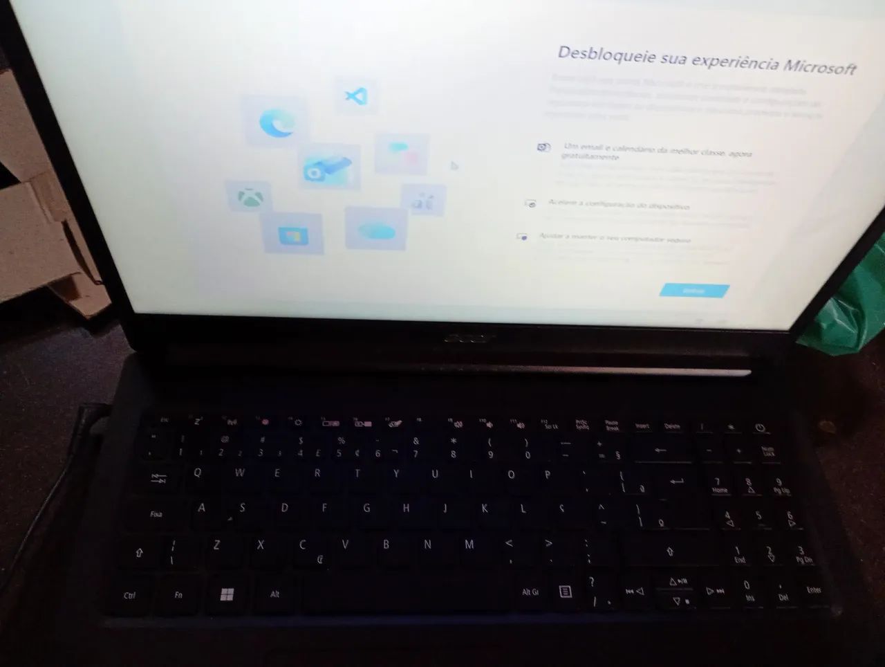 Vende notebook Acer usado com carregador  - Foto 3