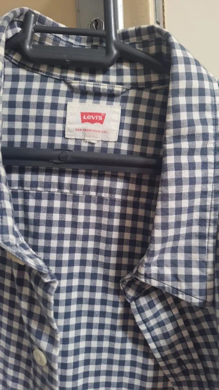 Camisa  Masculina Xadrez Levi's XG - Foto 4