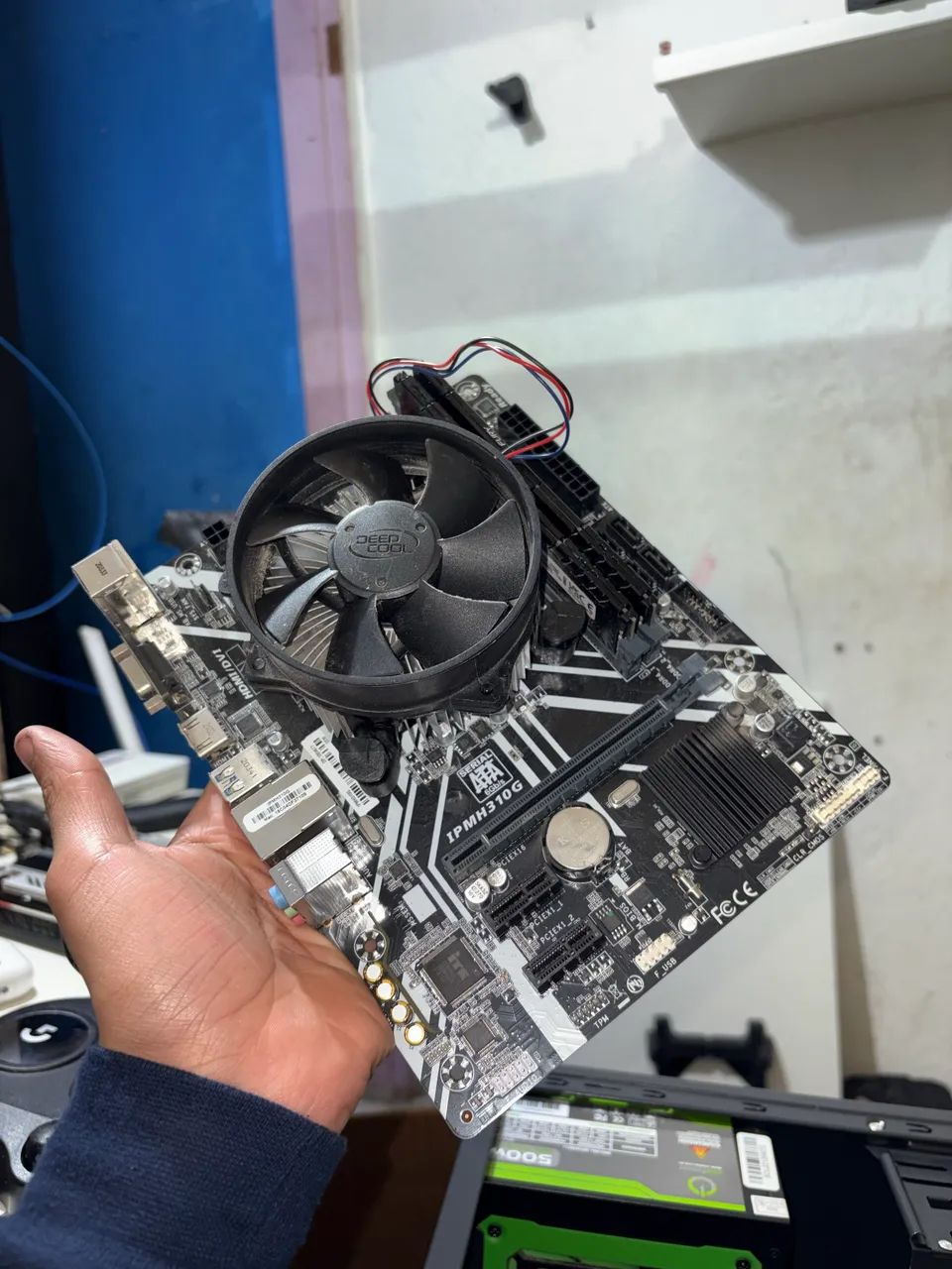 KIT I5 9400f + RX 480 4gb Sapphire Nitro