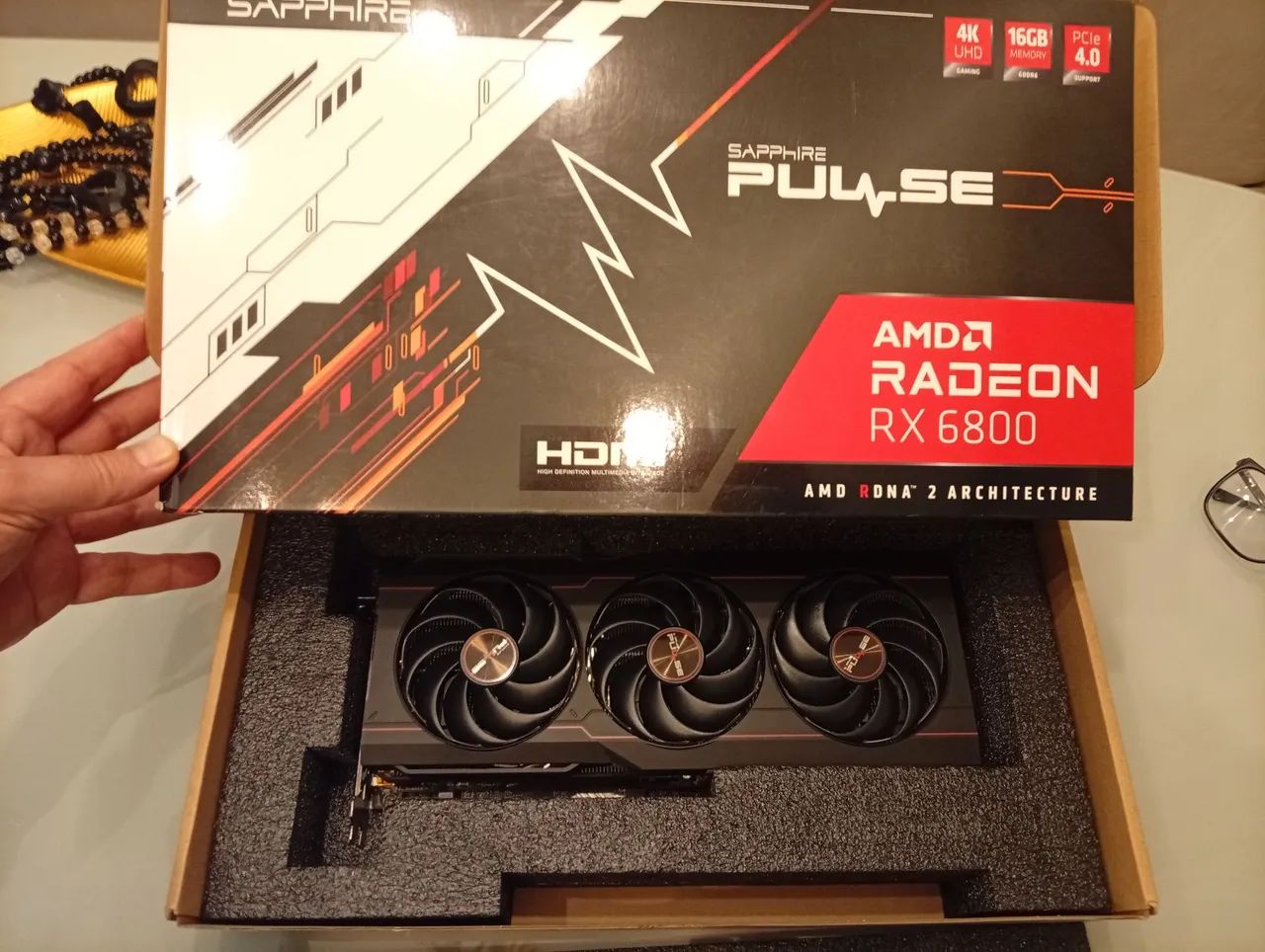 Placa Vídeo GPU Sapphire Pulse AMD RADEON RX 6800 - Foto 5