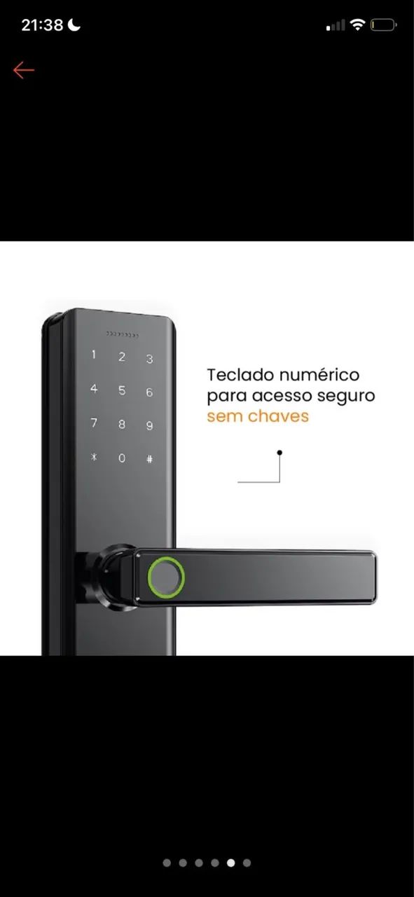 Fechadura Eletrônica nunca usada - Foto 4