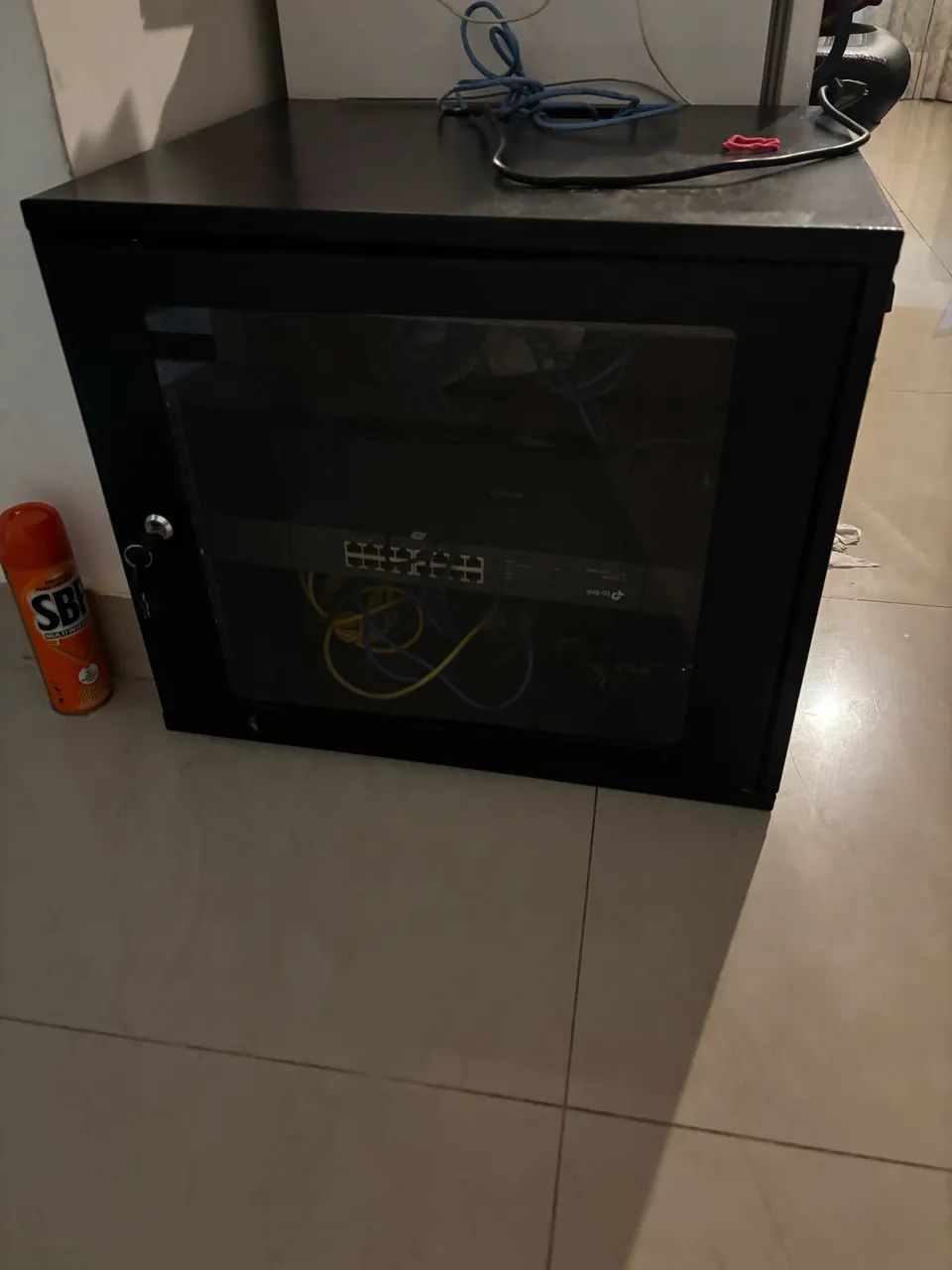 Rack com switch de 16 pontos hiper - novo - Foto 3