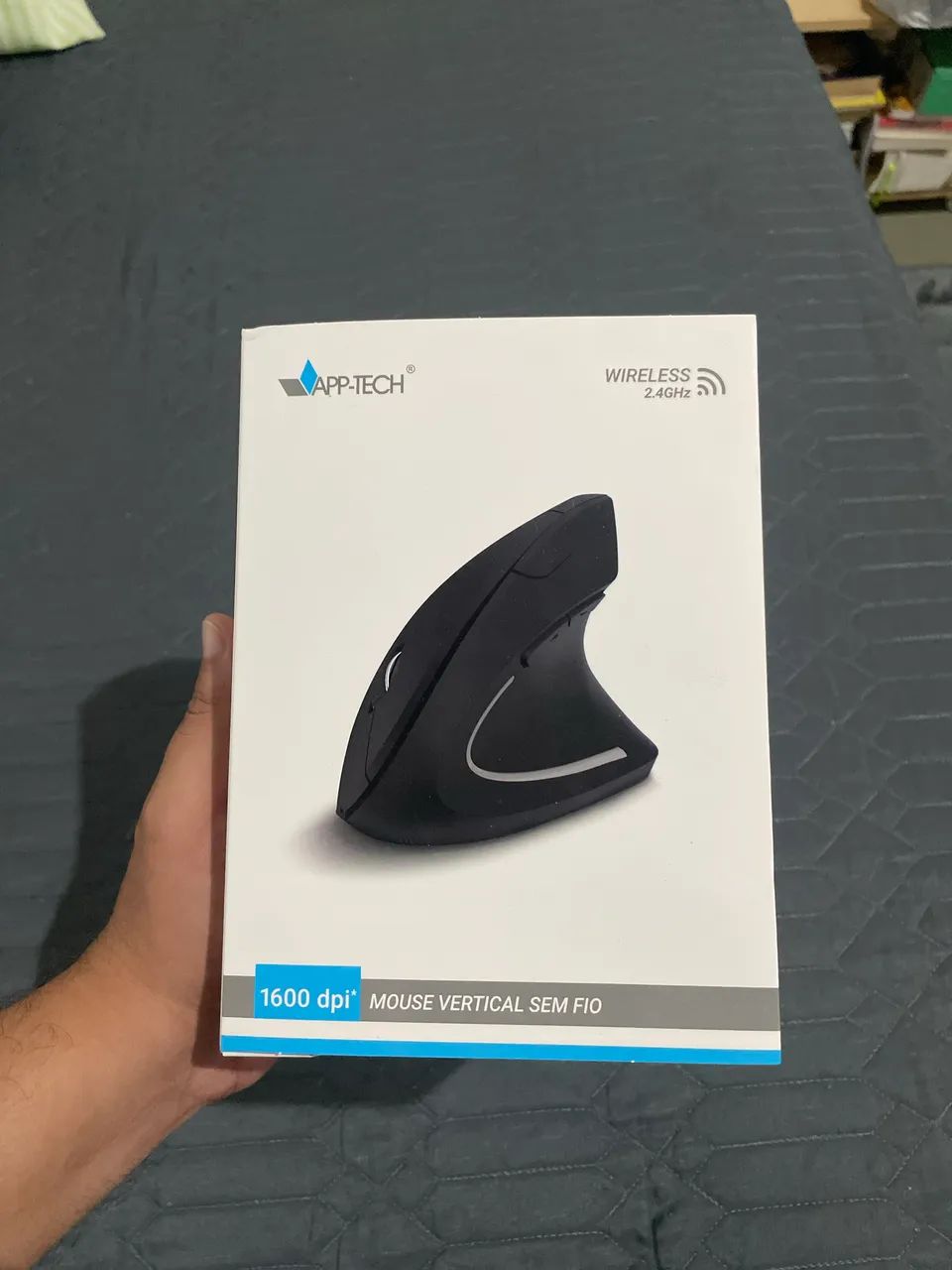 Mouse Ergonômico Bluetooth 