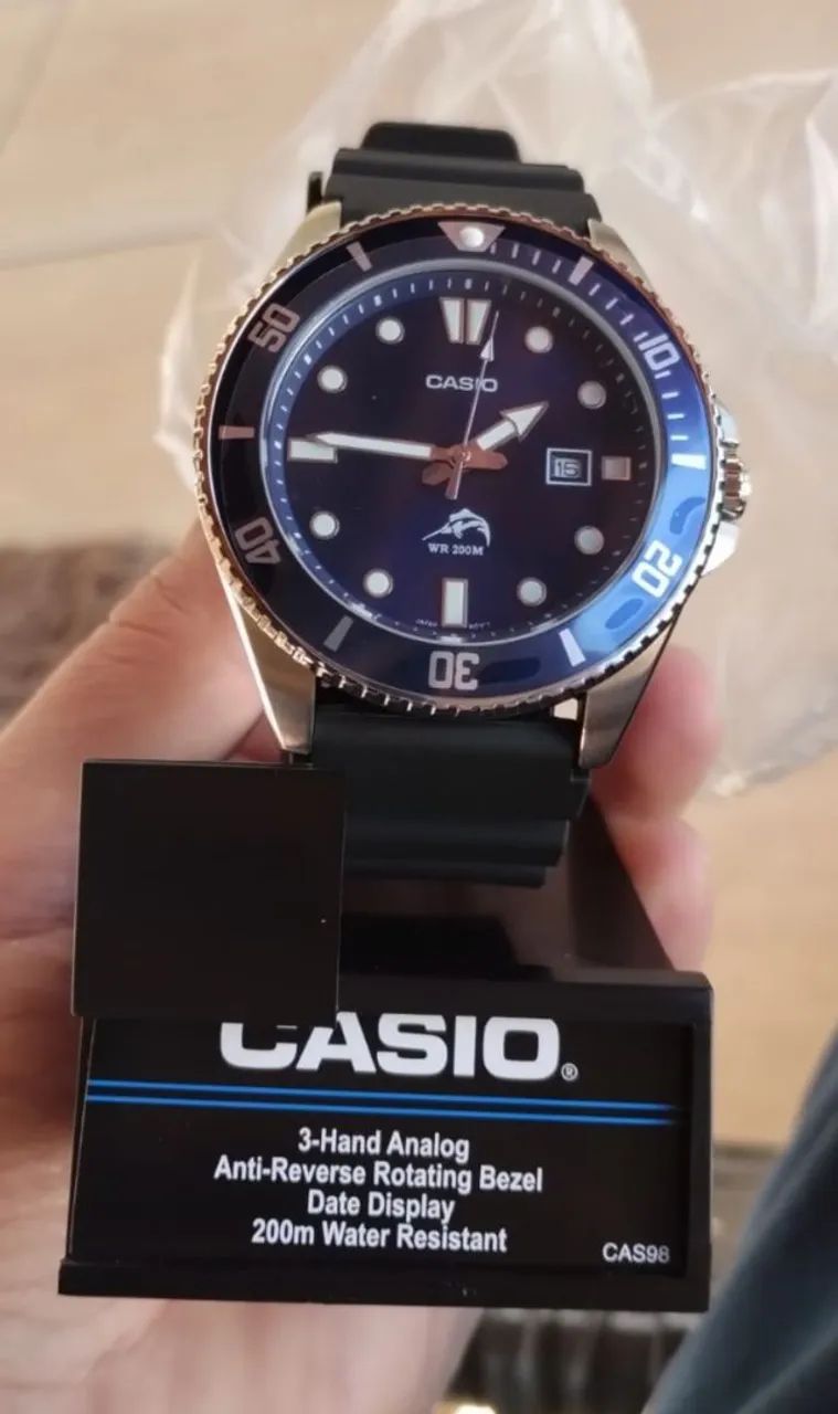 Casio Duro Marlin Mdv106 Azul