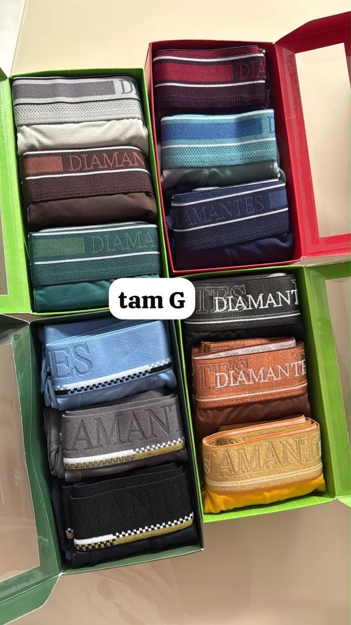 cueca box diamantes lingerie - Foto 5
