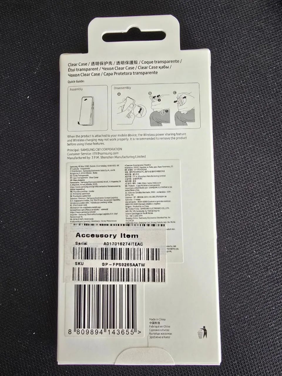 Capa Transparente S24 Plus - Original Samsung - Lacrada - Foto 2