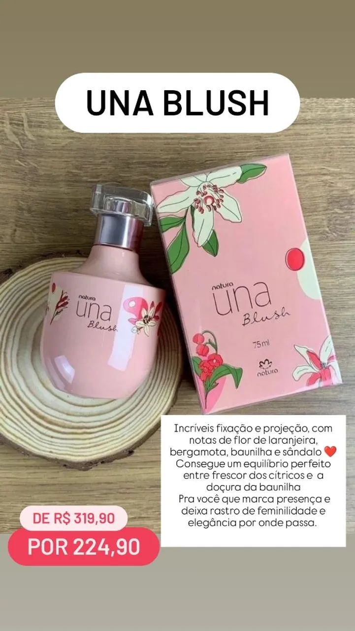Una Blush perfume feminino - Foto 2