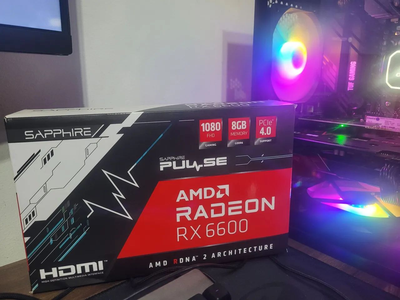 RX 6600 Sapphire (Vendo/Parcelo)