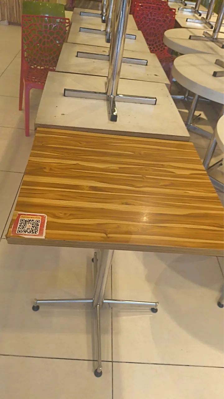 Mesa quadrada para restaurante/lanchonete - Foto 3