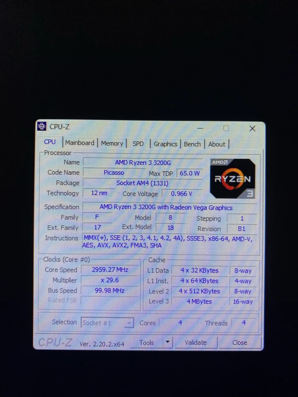 Ryzen 3 3200g  - Foto 2