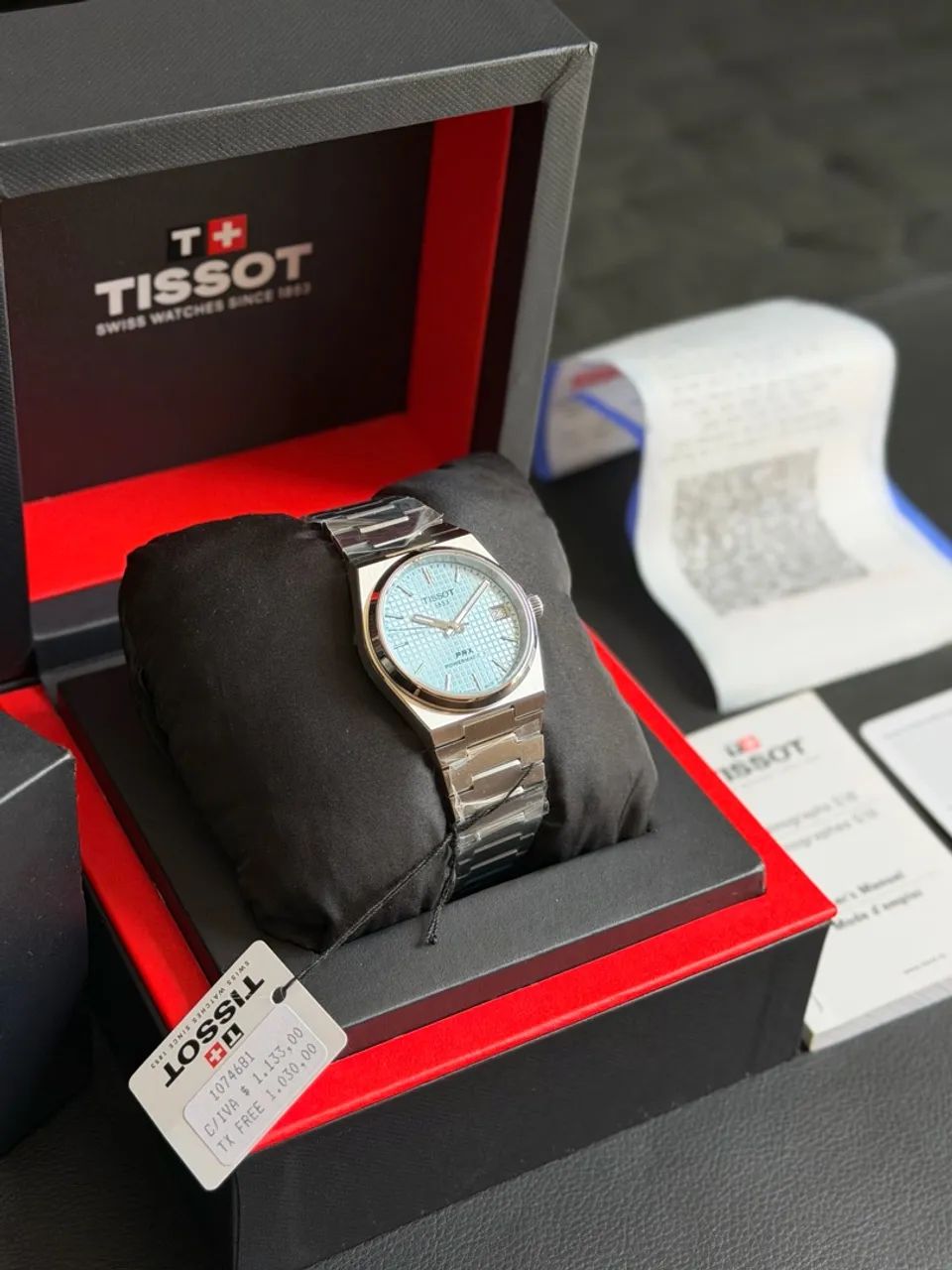 Relógio Tissot PRX 35mm - Tiffany - Foto 2