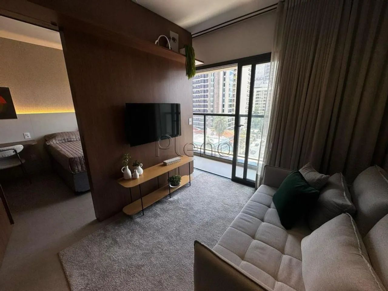 Apartamento para alugar em Campinas, Cambuí, com 1 quarto, com 39 m², MM536 - Foto 3
