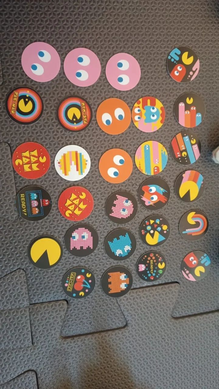 Brinquedos Star wars da mcdonalds e tazos pac-man USADOS - Foto 3