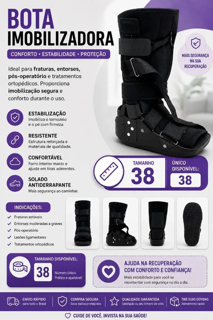 Bota ortopedista 
