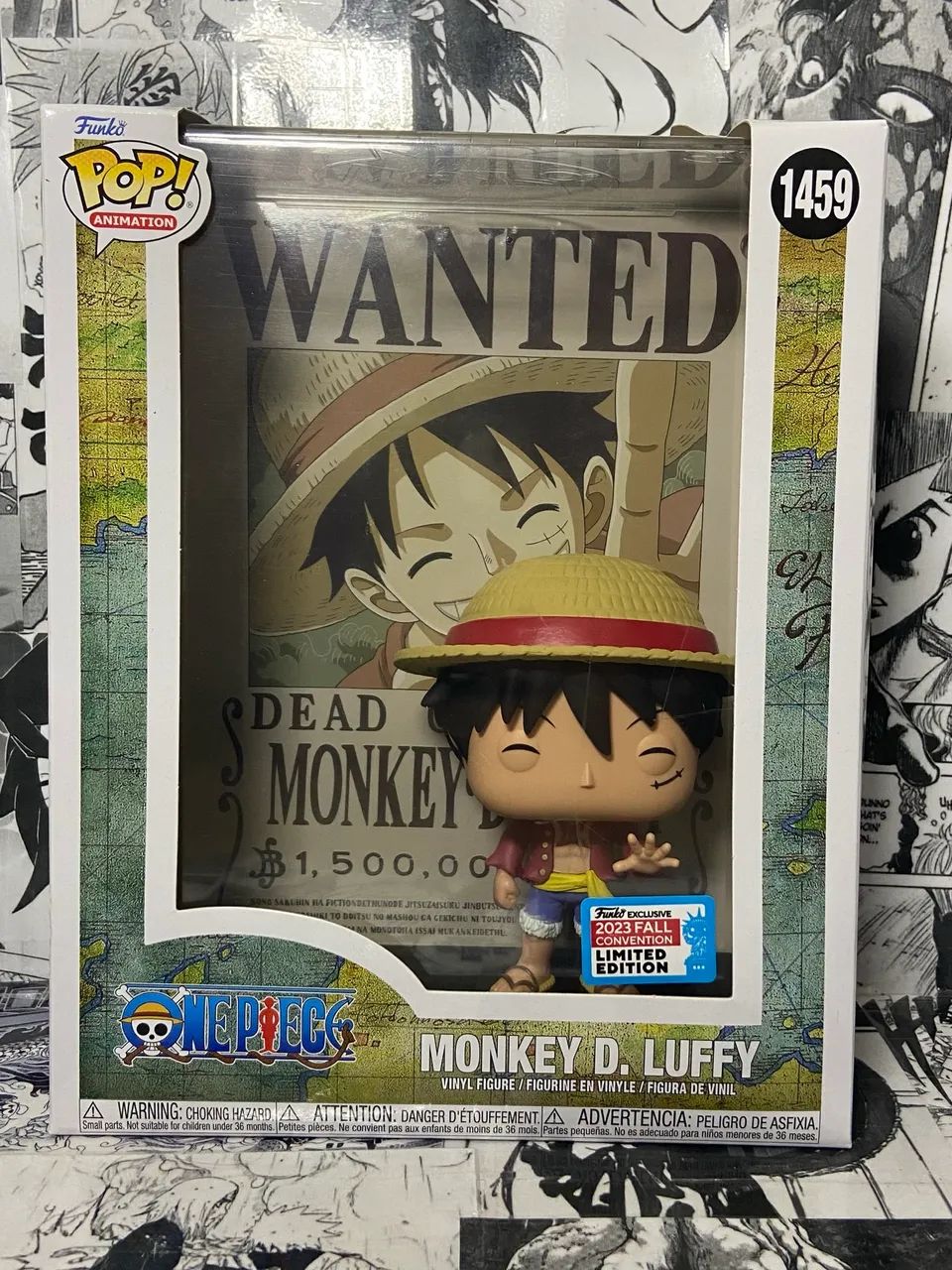 Funko Pop! One Piece - Monkey D. Luffy Wanted #1459