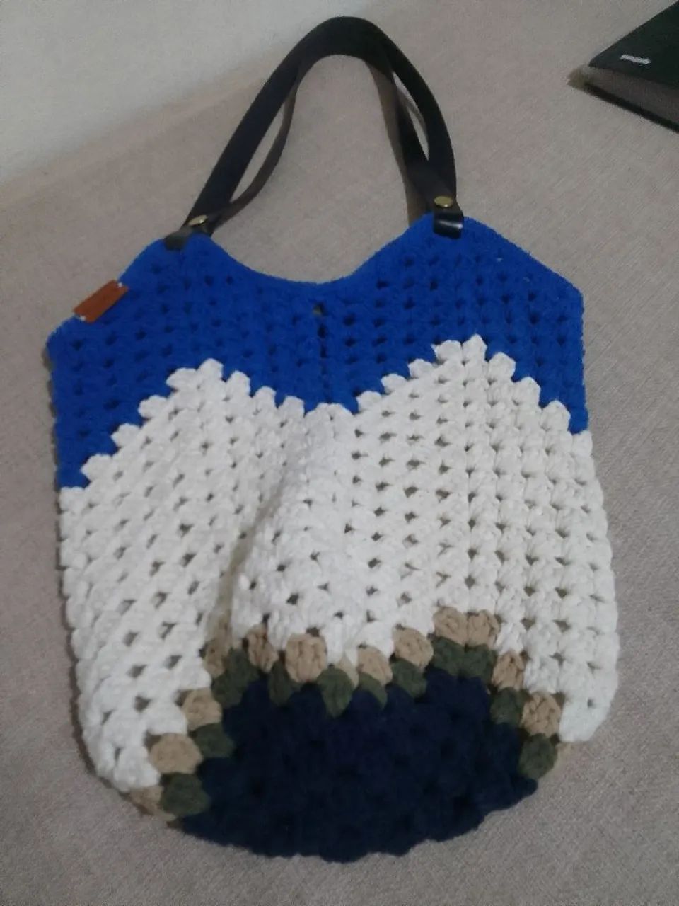 Bolsa em crochê  - Foto 2