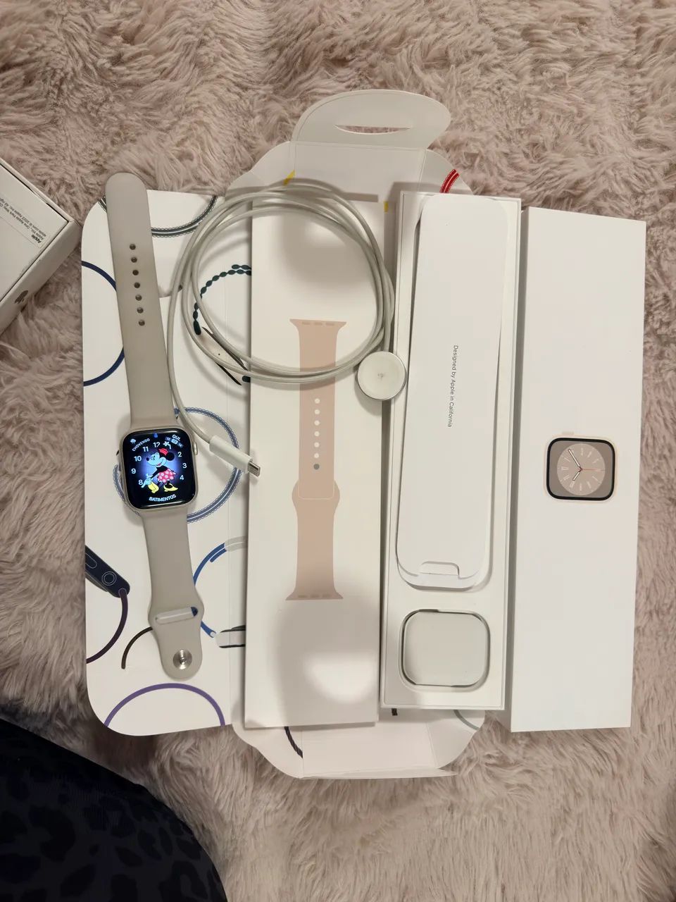  Apple Watch Series 8 - 45mm - Prata - Foto 2