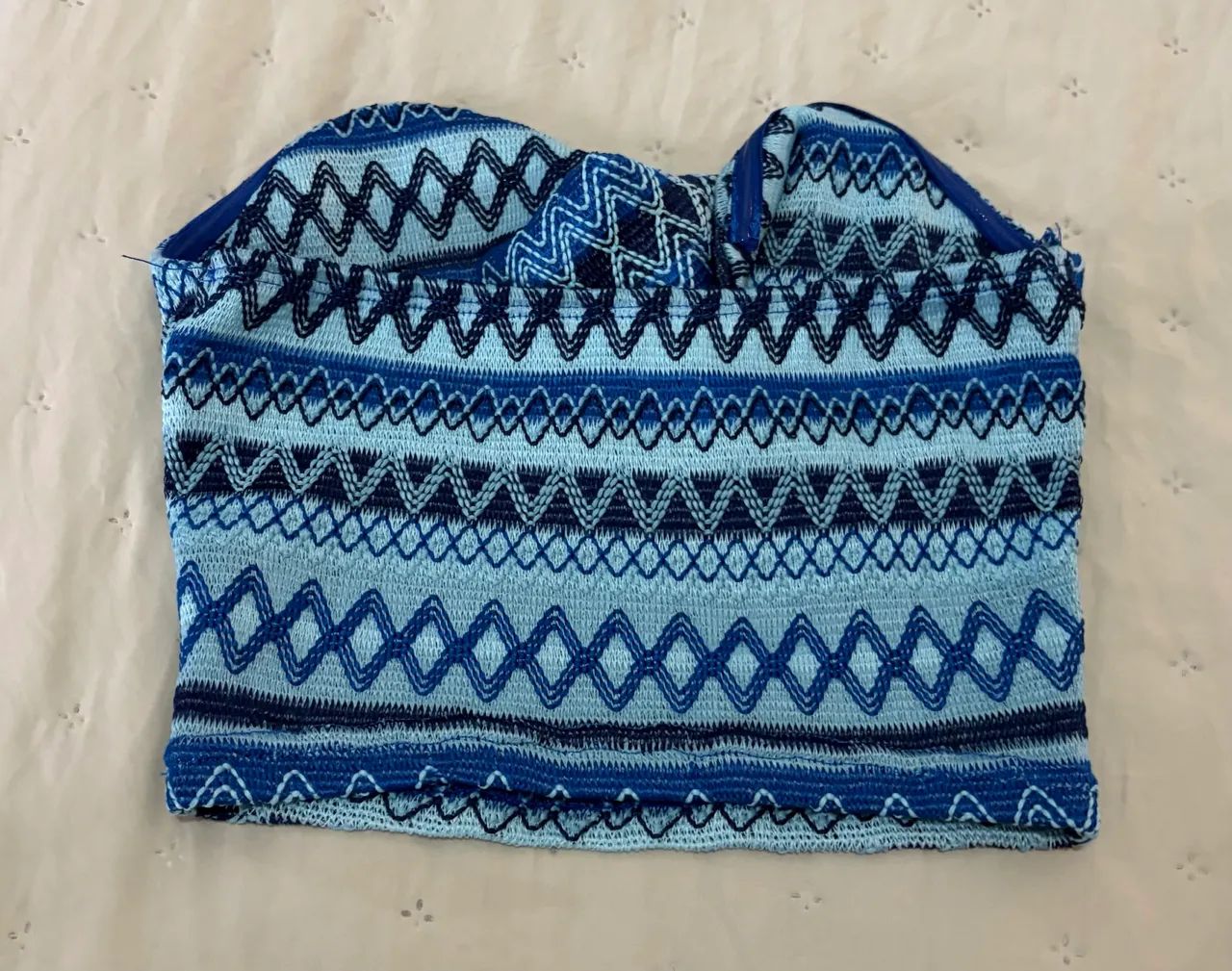 Blusa azul - Tamanho P - Foto 4