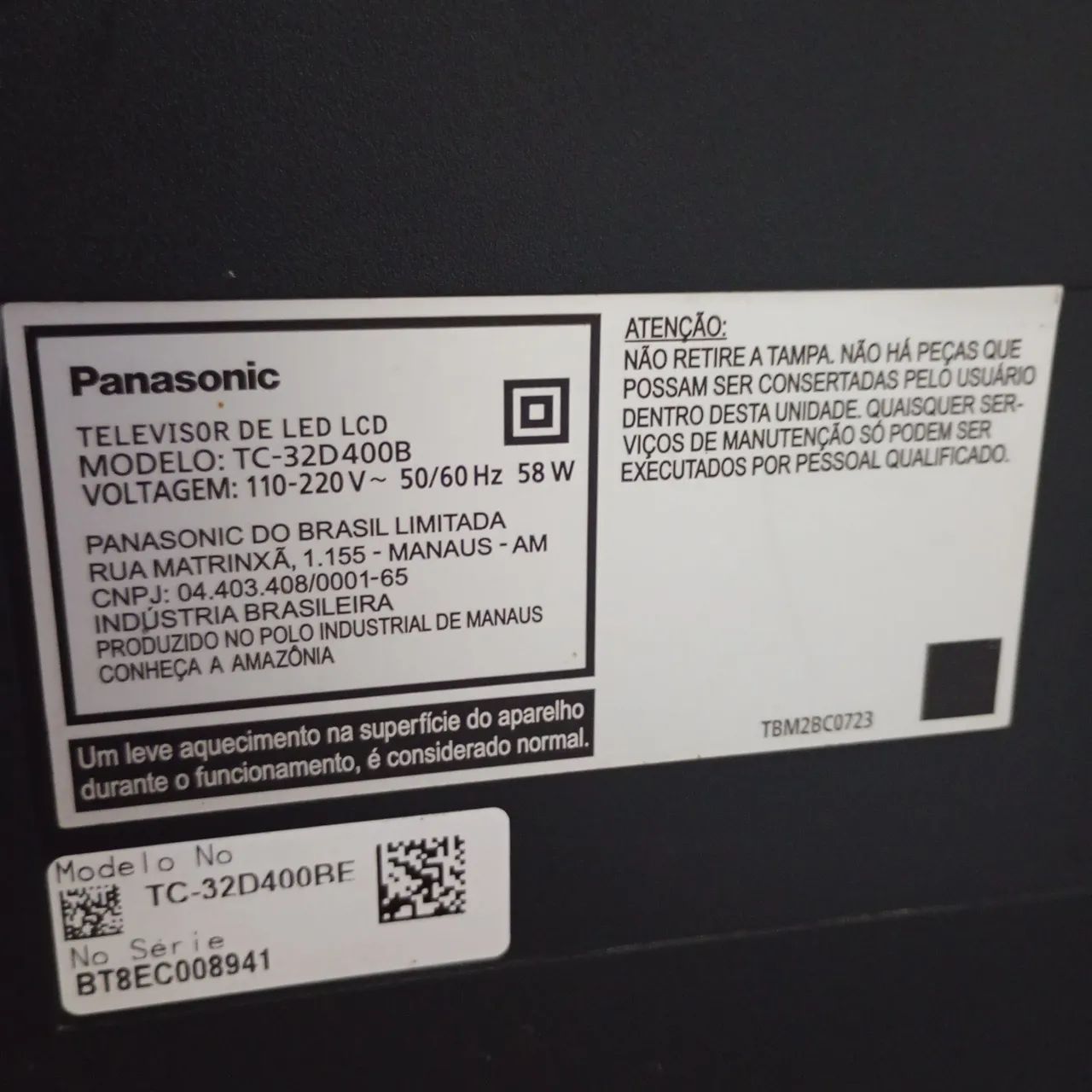 TV LED Panasonic 32" (não é Android) - Foto 5