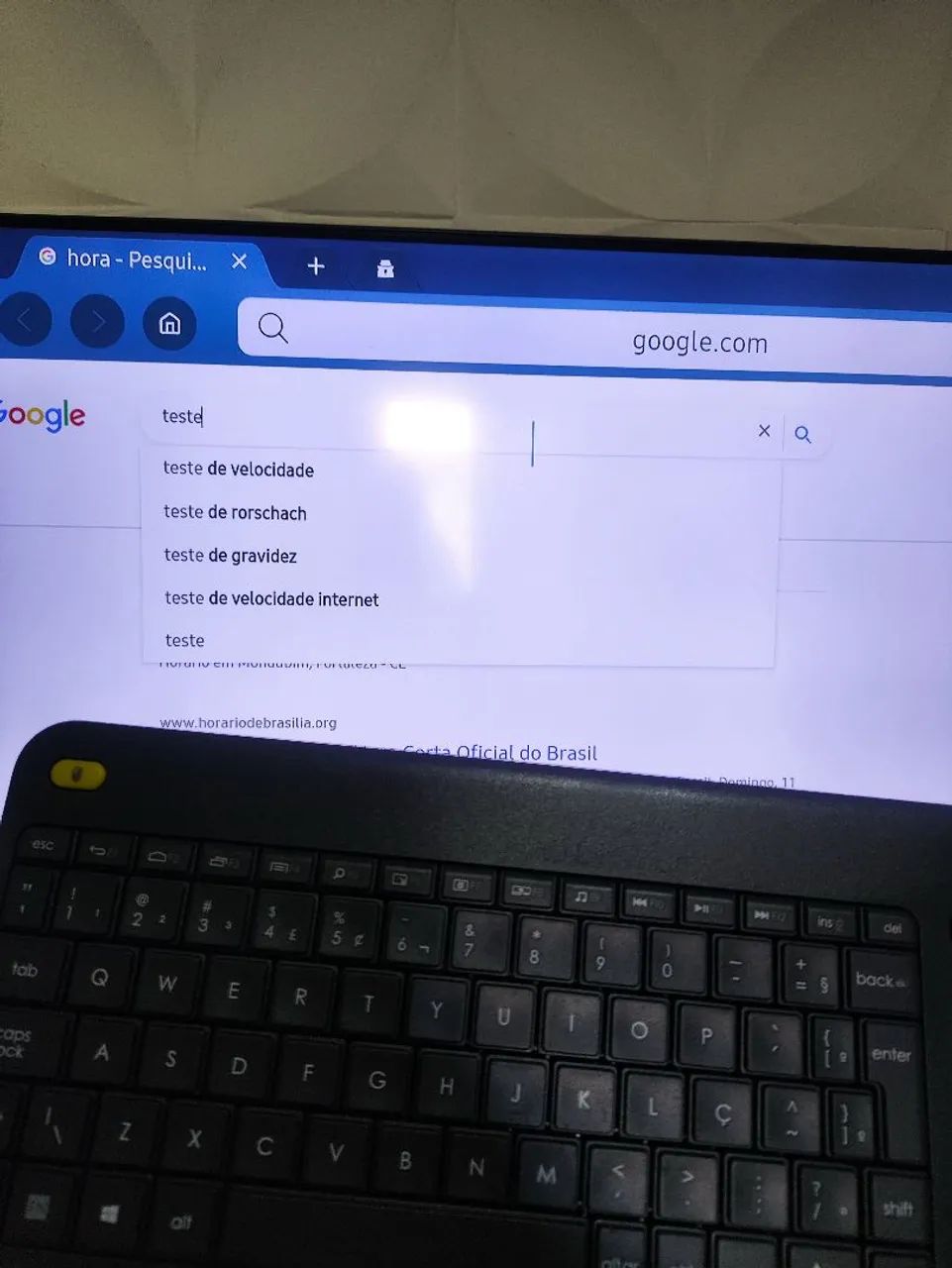 Teclado sem fio LOGITECH K400 Plus  - Foto 5