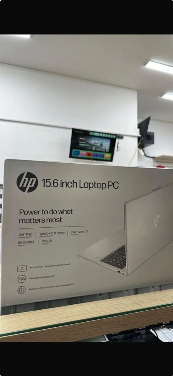 NOTEBOOK HP CORE i3 13ª GERAÇÃO | 8GB RAM | SSD 256GB - Foto 3