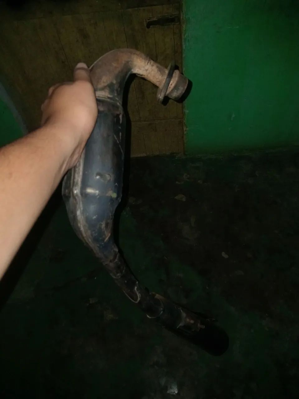 Escapamento 125 marca de uso - Foto 3