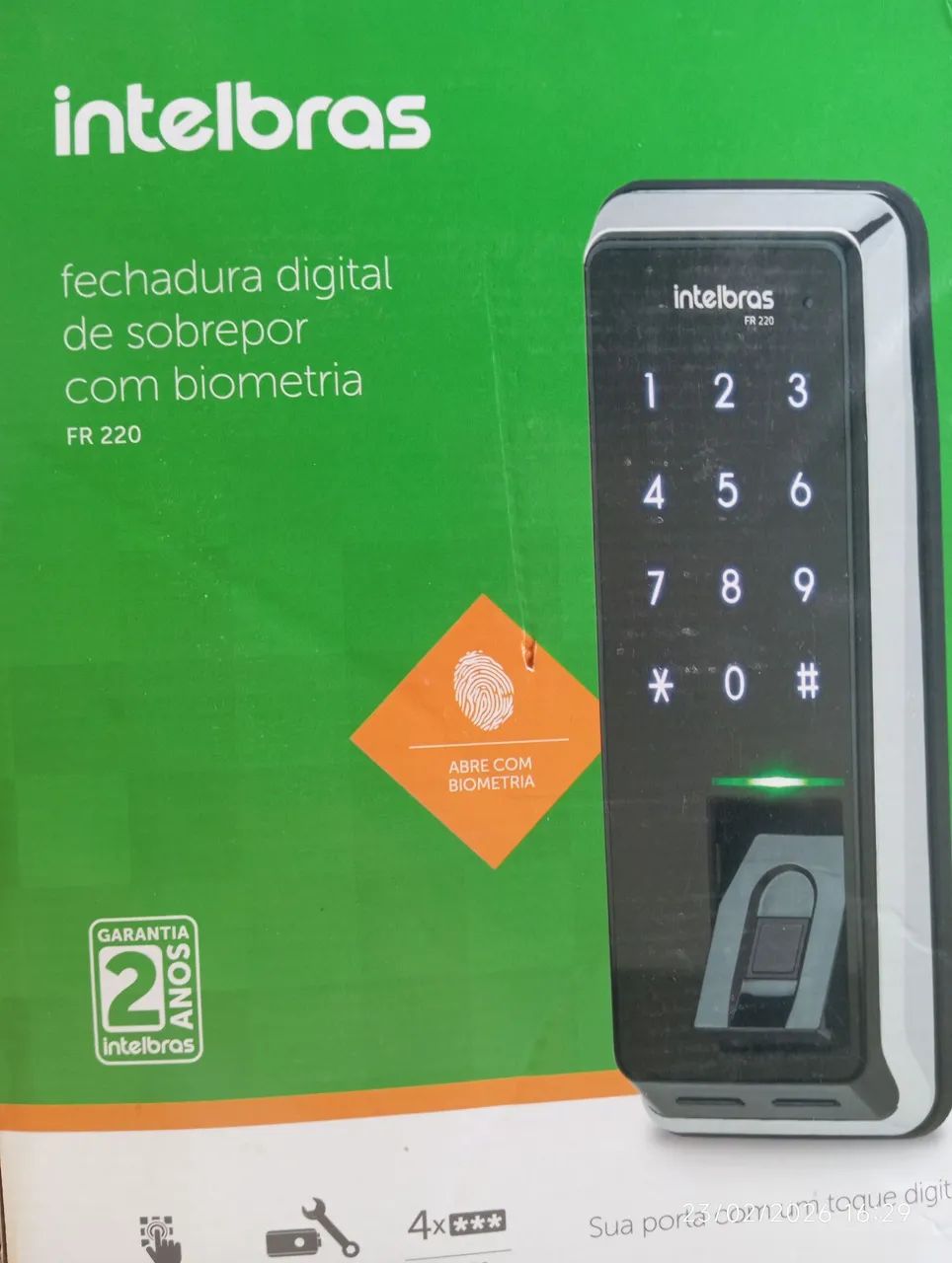 INTELBRAS Fechadura Digital SEM USO