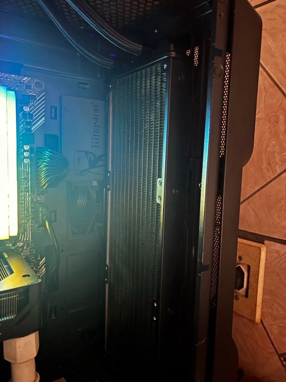 Water cooler 360mm ice black Rise Mode - Foto 3