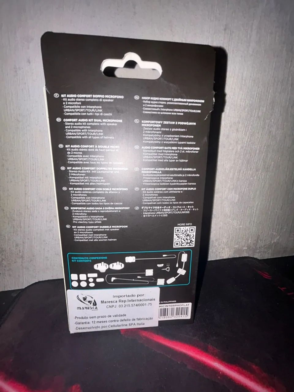 Intercomunicador Interphone Link HD BTF6 + Kit de Áudio Active Connect - Foto 5