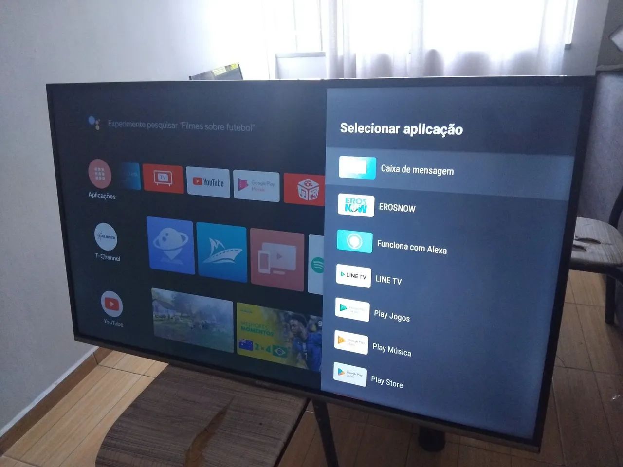 Tv smart 50" polegadas  semp tcl Android funcionando perfeitamente  - Foto 3