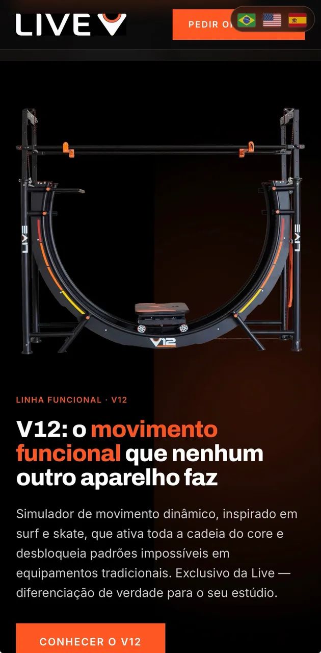 EQUIPAMENTO FUNCIONAL LIVE V12 - Foto 4