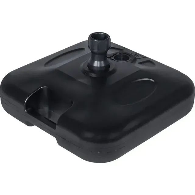 Suporte Base Plástica para Guarda Sol e Ombrelone. Enche com Agua ou Areia. 