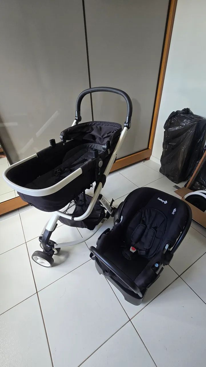 Carinho de bebê e Bebê conforto 3 em 1