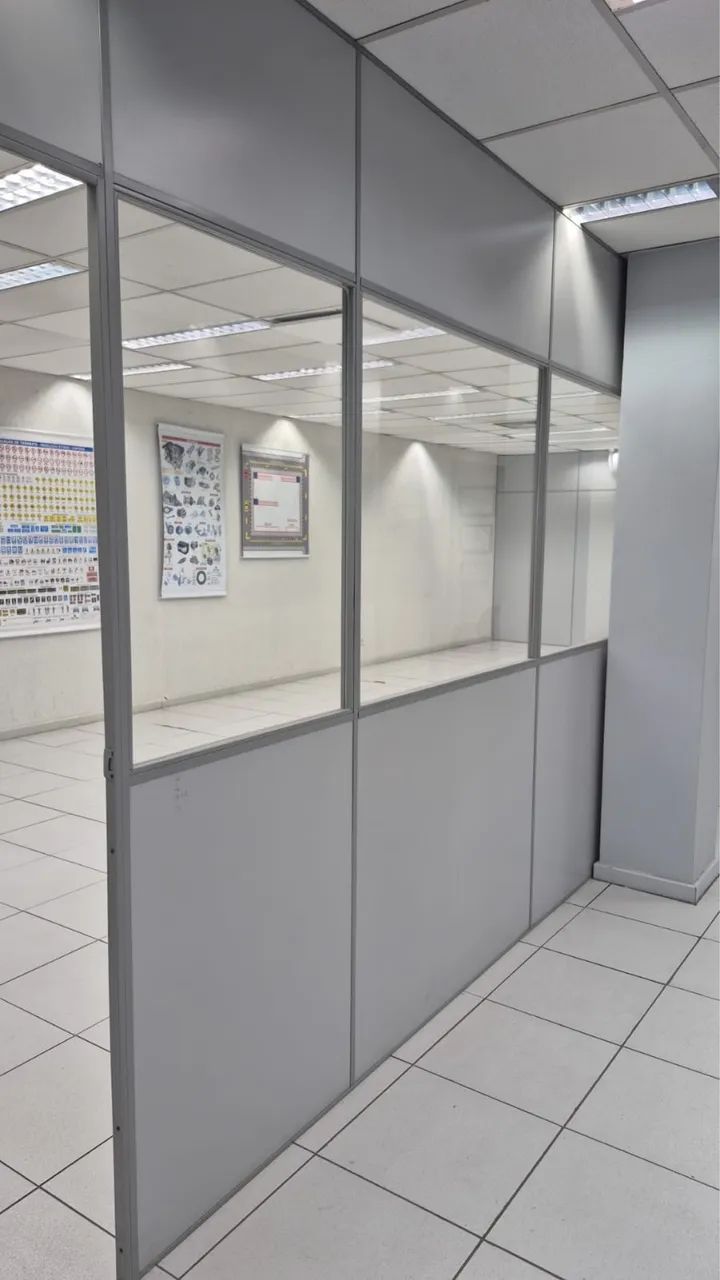 Divisorias de Eucatex 60 m